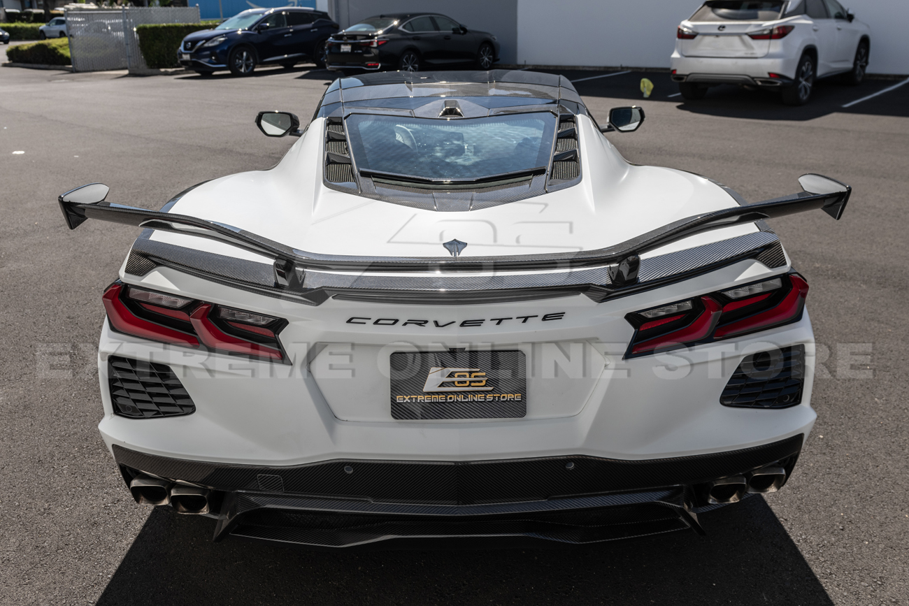 2020-2025 C8 Corvette Z06 Carbon Fiber Conversion Rear High Wing